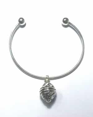 Pulsera de Plata 925 con Huevo de Pascua y Compartimento para Cenizas - Elegancia y Memoria
