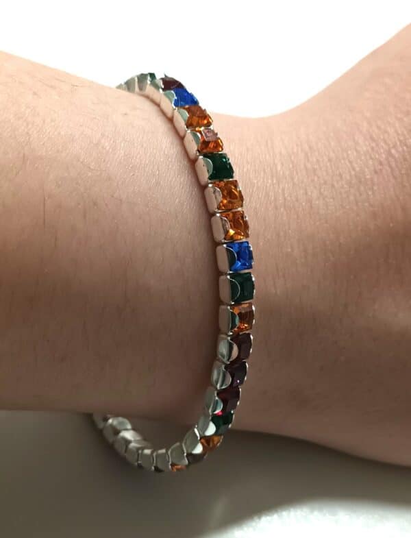 Pulsera de Plata y Cristales de Swarovski - Elegancia y Sofisticación en Joyería