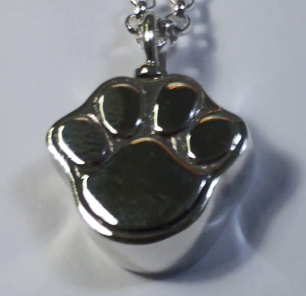 Colgante de plata Huella - Imagen 4