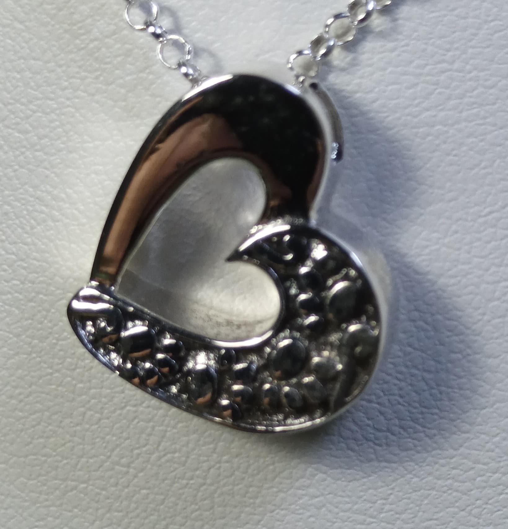 Colgante de plata para cenizas de mascotas