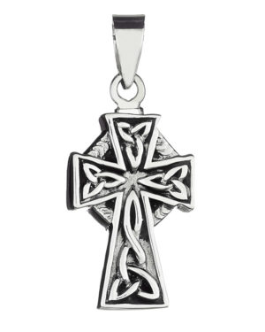 Colgante para cenizas cruz celta