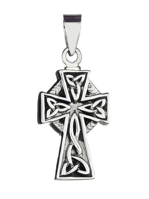 Colgante para cenizas cruz celta