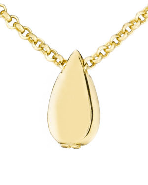 Colgante para cenizas Gota en Oro
