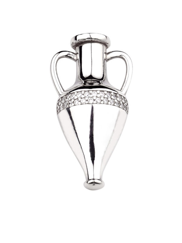 colgante para cenizas anfora de plata