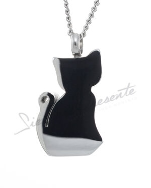 Colgante para cenizas gatito