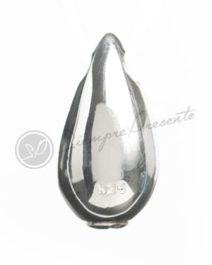 colgante para cenizas lagrima de plata