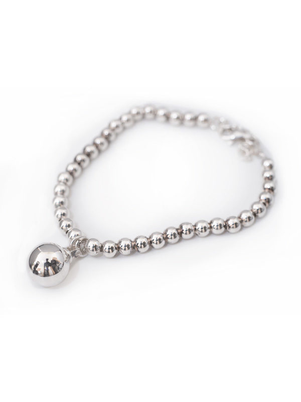 pulsera para cenizas con bolitas