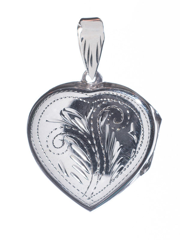 relicario de plata 6035 corazón