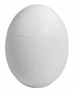 Urna para cenizas de color blanco